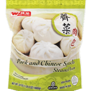 Wei-Chuan PORK & CHINESE SPINACH STEAMED BUN