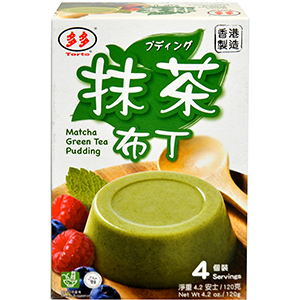 TORTO MATCHA GREEN-TEA PUDDING